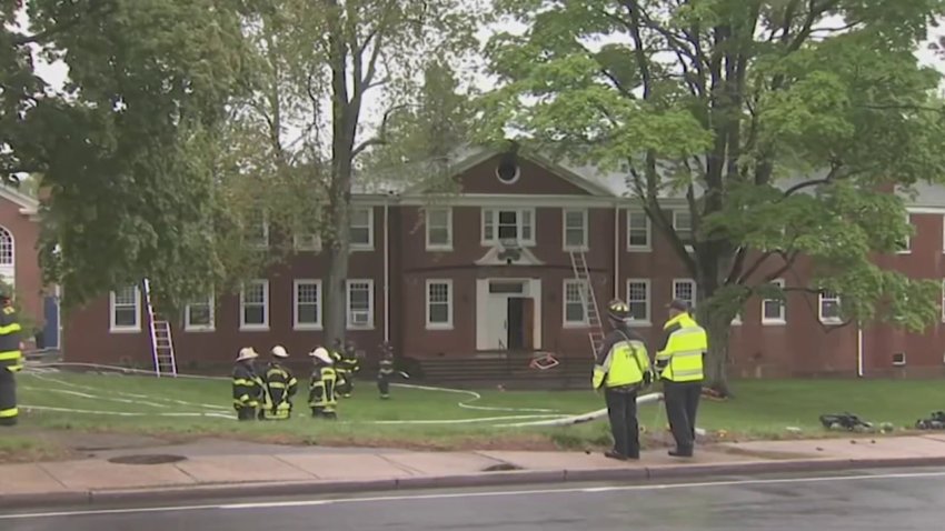 17 students, staff escape from dorm fire at Cheshire Academy