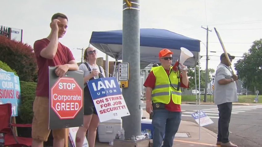 Pratt & Whitney workers on strike to lose health insurance on Monday