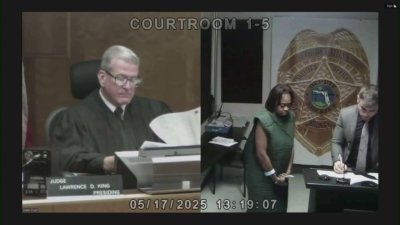 Miami nurse charged in mother's death in bond court