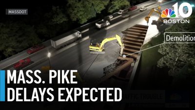 Major traffic expected amid Mass. Pike project