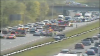 Crash involving multiple vehicles closes part of I-91 in Rocky Hill