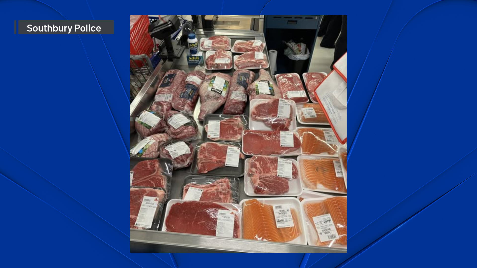 Man accused of stealing $600 worth of meat and seafood from Southbury store