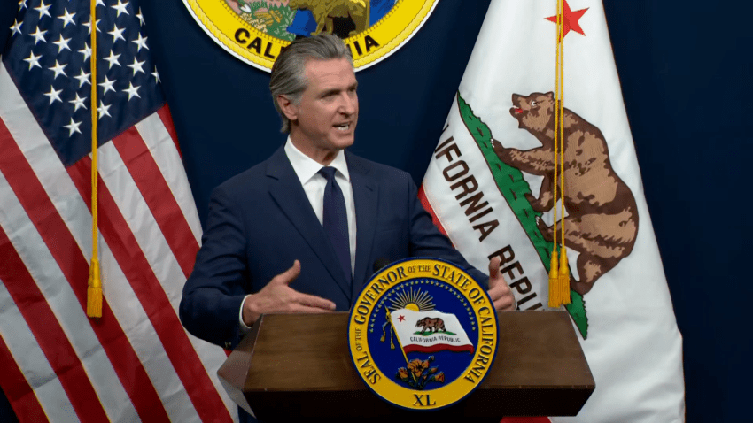 California Gov. Gavin Newsom reacts to Menendez brothers resentencing