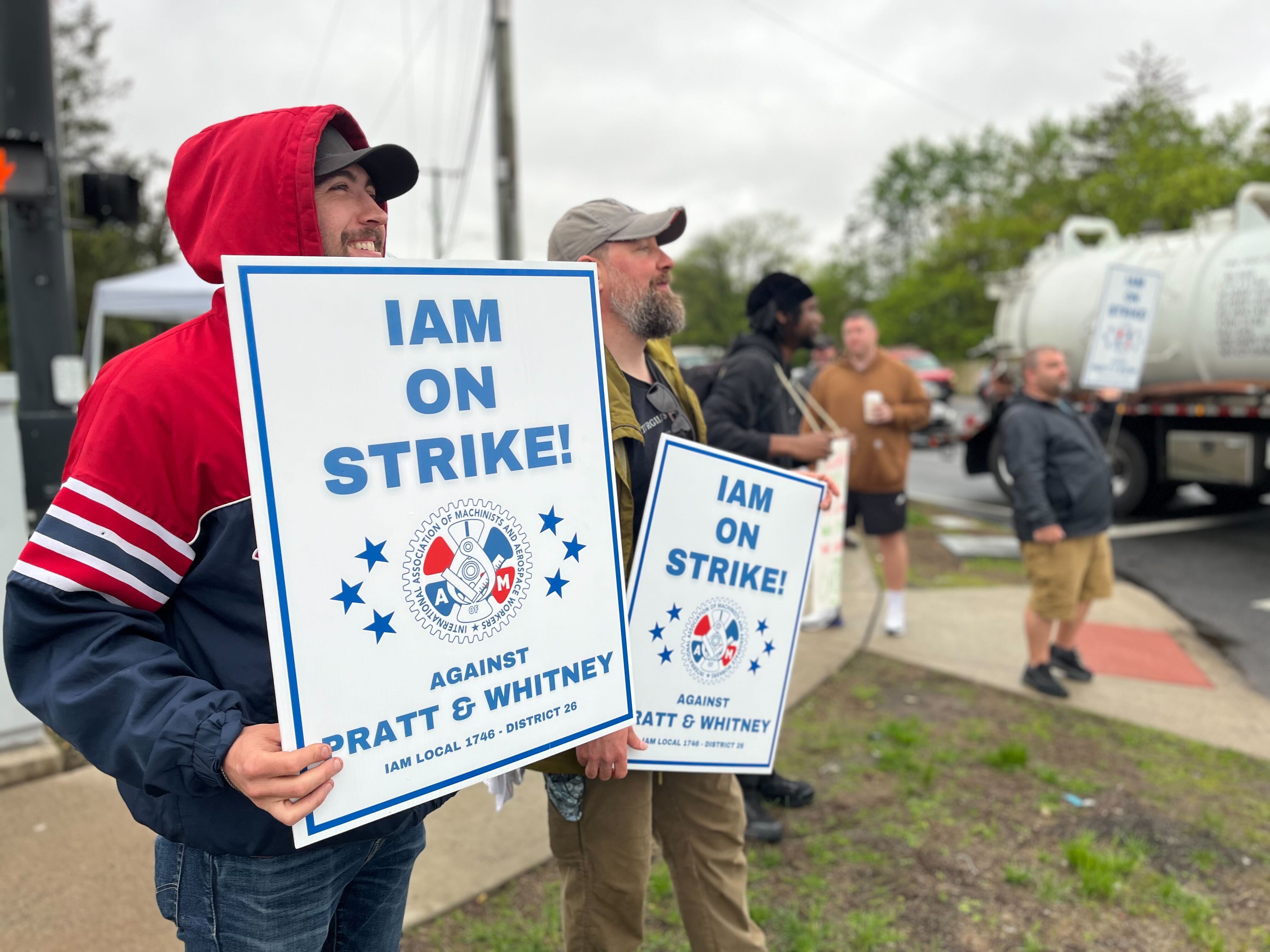 Thousands of machinists at Pratt & Whitney go on strike