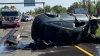 5 injured, including 2 critically, in crash, fire on I-91 in North Haven