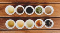 File photo of an array of sauces.