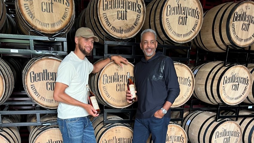 Stephen and Dell Curry’s Bourbon brand called Gentleman’s Cut
