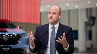 Ivan Espinosa, chief executive officer of Nissan Motor Co., speaks during an interview at the company’s headquarters in Yokohama, Japan, on Thursday, May 15, 2025.