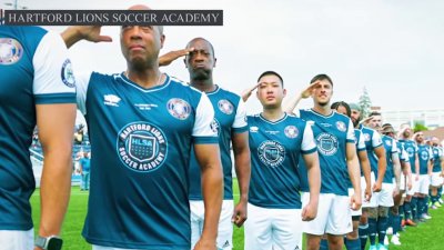 Hartford police officers and firefighters prepare for annual CommUnity soccer match