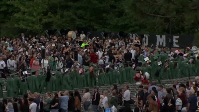 Meriden students honor detained classmate at graduation