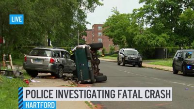 Police responding to fatal crash in Hartford