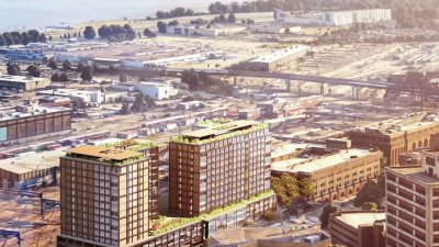 Project to turn parking lot into large apartment buildings in New Haven