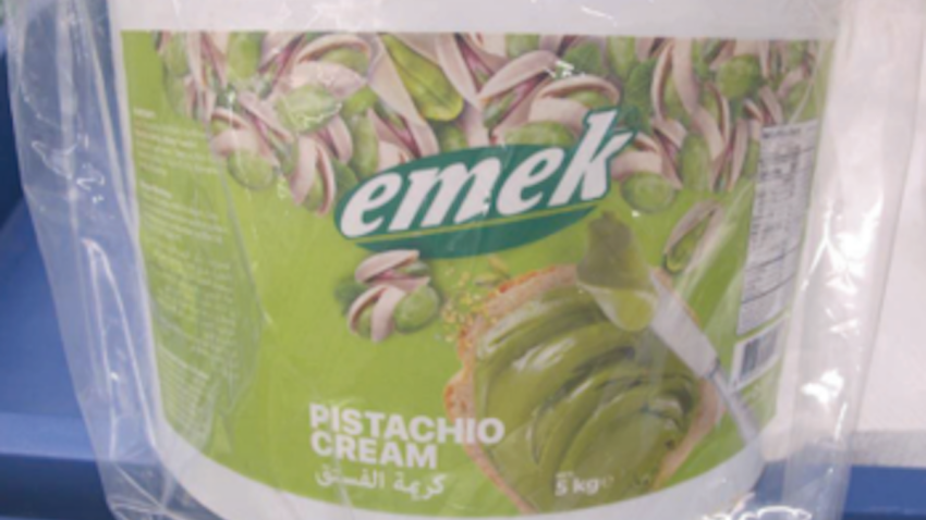 Do not eat, sell, or serve Emek-brand pistachio cream with a use-by date of Oct. 19, 2026, the CDC warned.