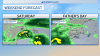 More rain showers expected heading into Father's Day weekend