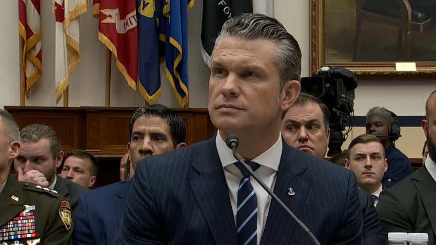 Pete Hegseth testifies to congressional committee