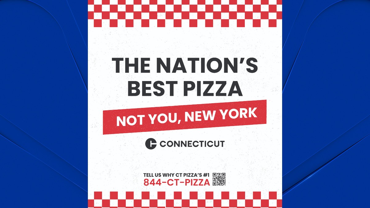 Does CT really have the best pizza? New billboards in NYC want a 'pizza' your mind