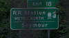 Route 8 North closed in Seymour due to crash