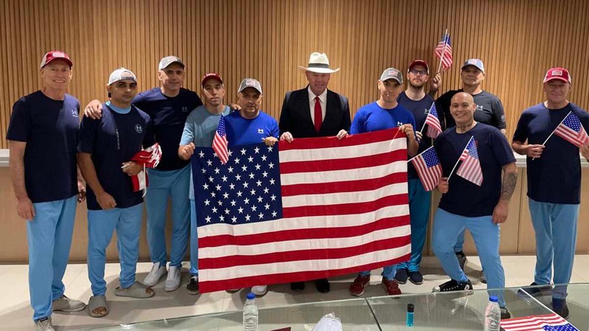 Venezuela releases jailed Americans in deal that also frees migrants deported by U.S. to El Salvador