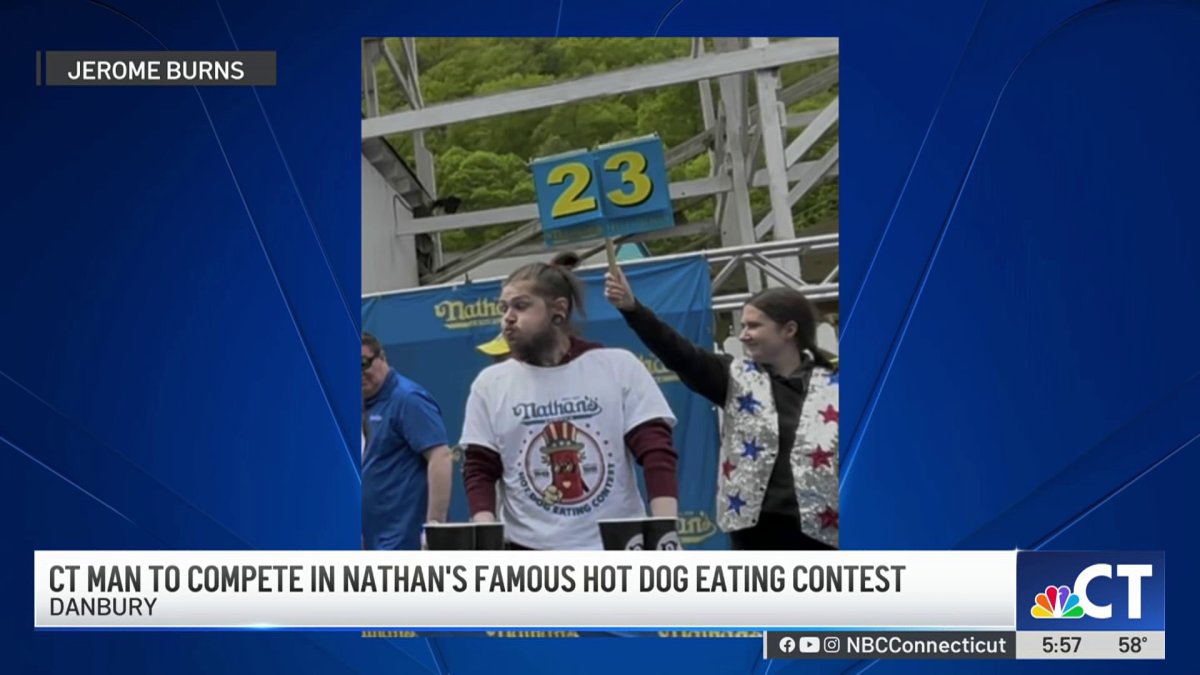 Danbury man to compete in Nathan's hot dog eating contest