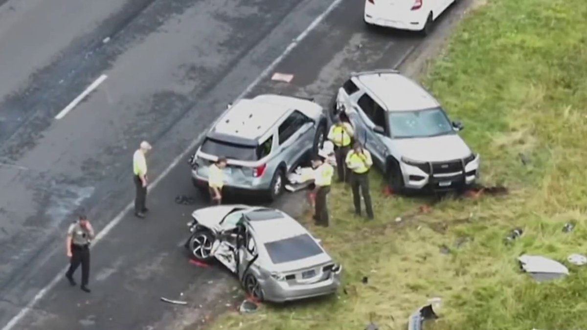 Witness talks about crash that injured 2 state troopers on I-91 in ...