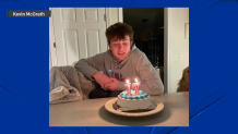 James "Jimmy" McGrath on his 17th birthday.