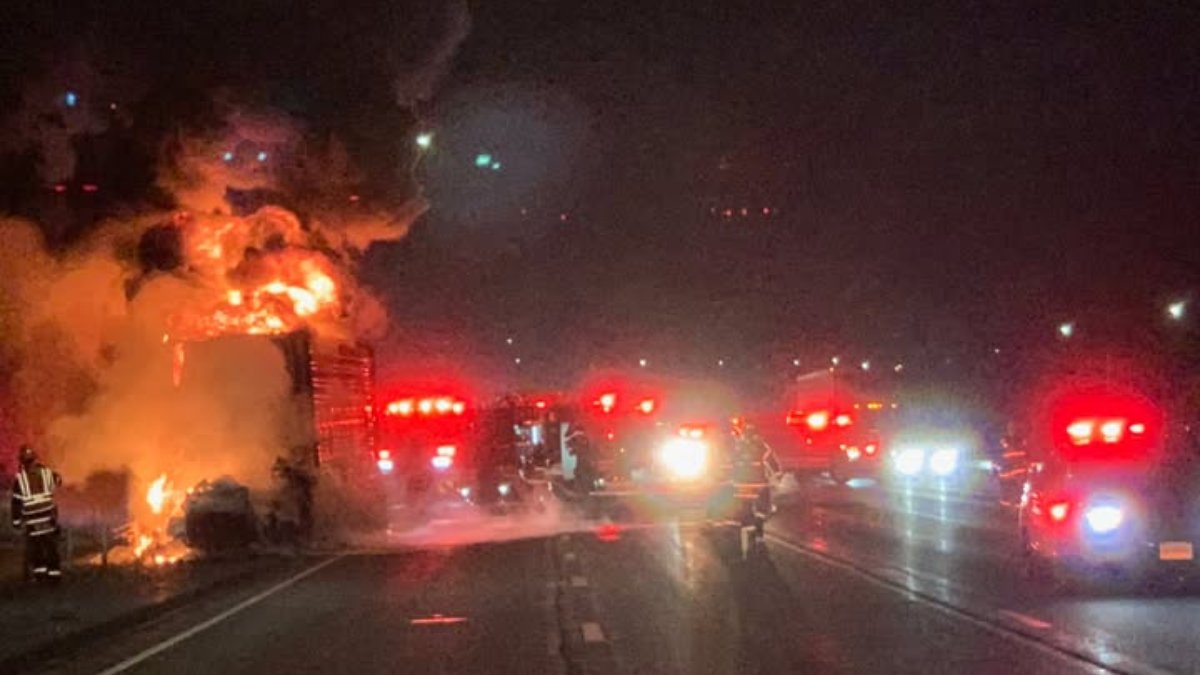 I-91 South in Rocky Hill reopens after tractor-trailer fire – NBC ...