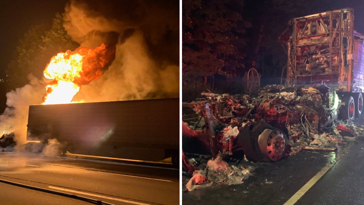 I-91 South in Rocky Hill reopens hours after tractor-trailer fire – NBC ...