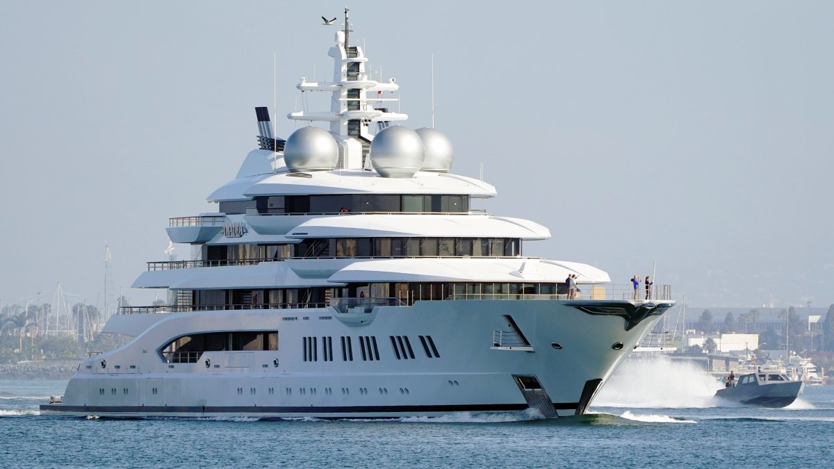 Super bargain? U.S. auctioning off Russian oligarch's $325 million superyacht