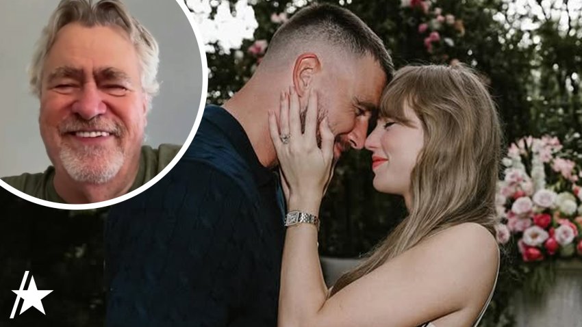 Travis Kelce's dad Ed Kelce reveals Taylor Swift proposal details &  timeline – NBC Chicago