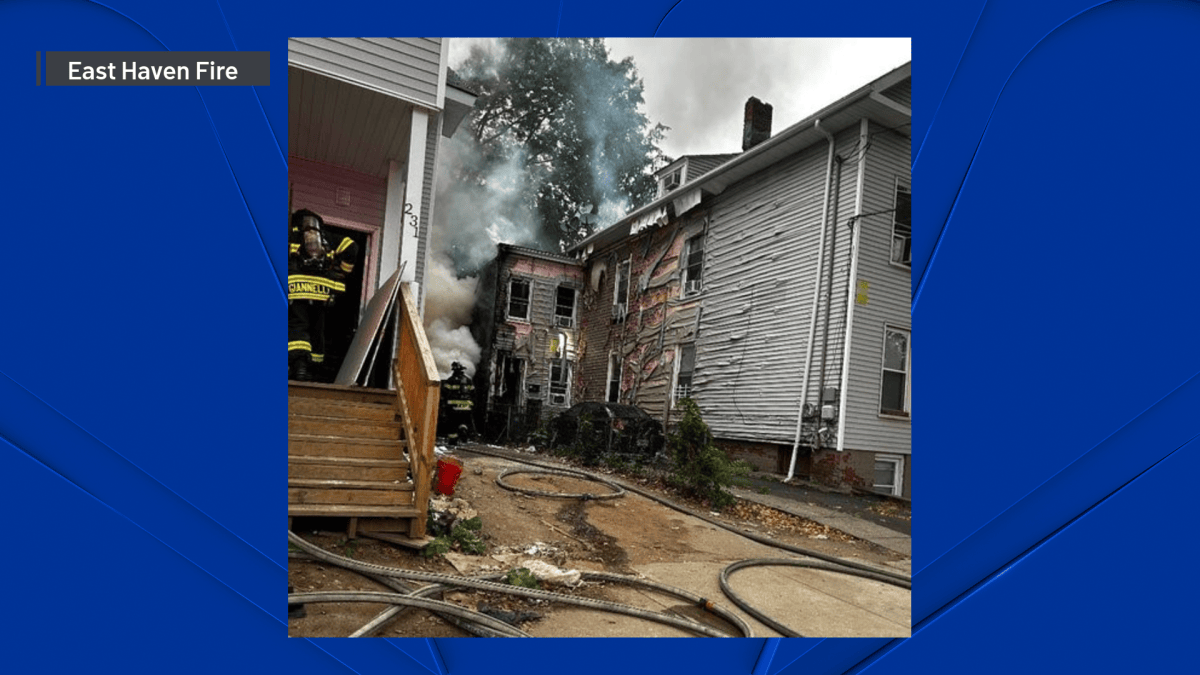 19 people displaced after dumpster fire spreads to homes in New Haven ...