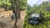 Boy killed and children rescued from car swept off road in Maryland floods