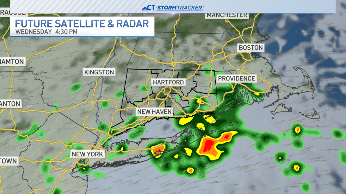 A few showers possible in Connecticut Wednesday – NBC Connecticut
