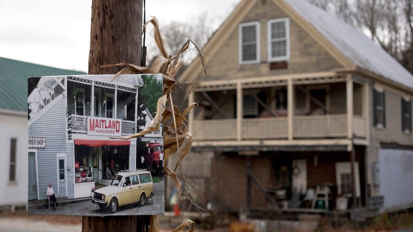 A photo of Maitland Hardware, the fictional hardware store featured in the first "Beetlejuice" film