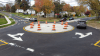 West Hartford adds orange barrels to address new roundabout confusion