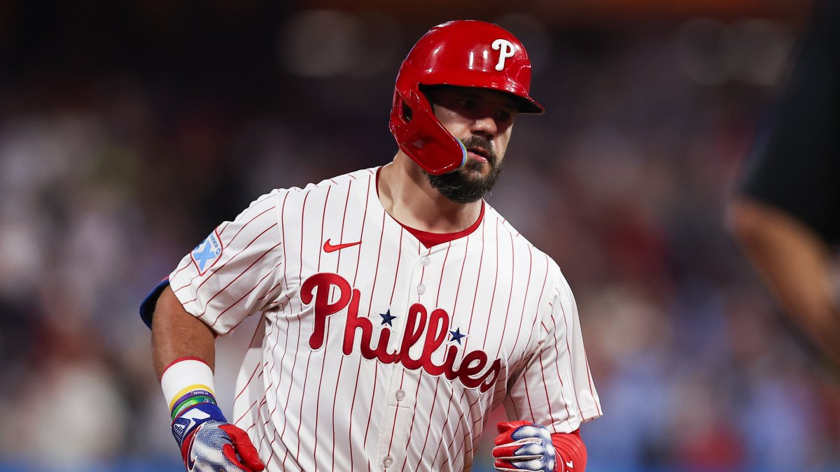 Phillies re-sign Kyle Schwarber to five-year deal – NBC Connecticut