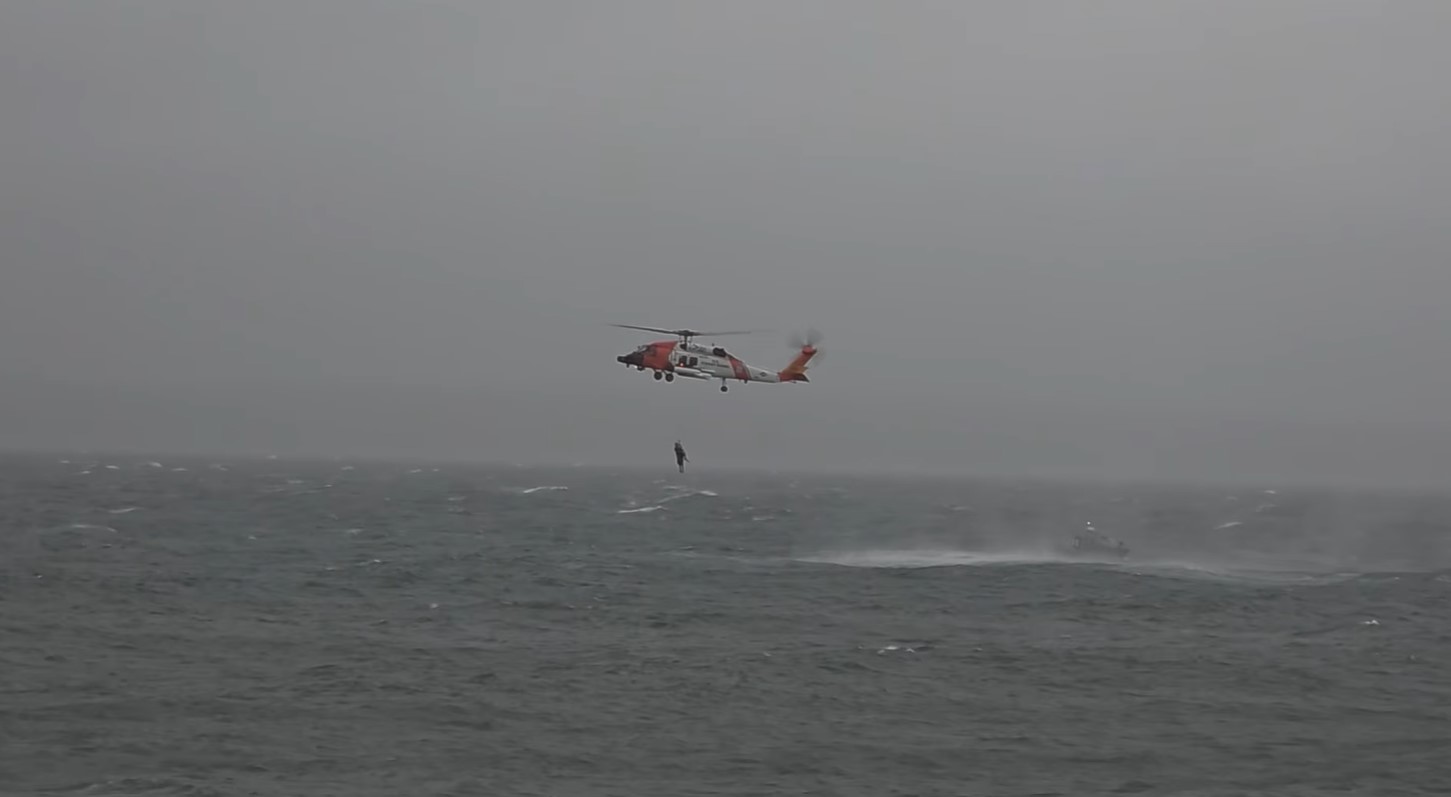 Video: Woods Hole, MA Coast Guard water rescue during nor’easter – NBC ...