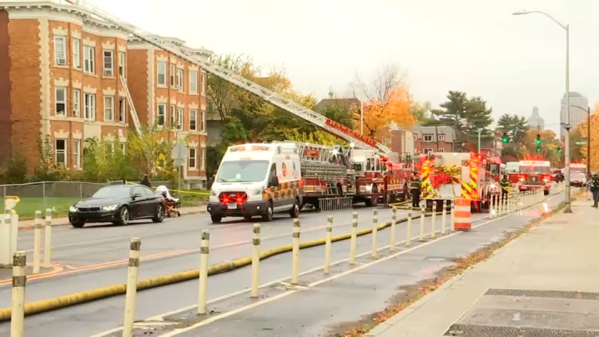 2 people hospitalized after fire at Hartford apartment building – NBC ...