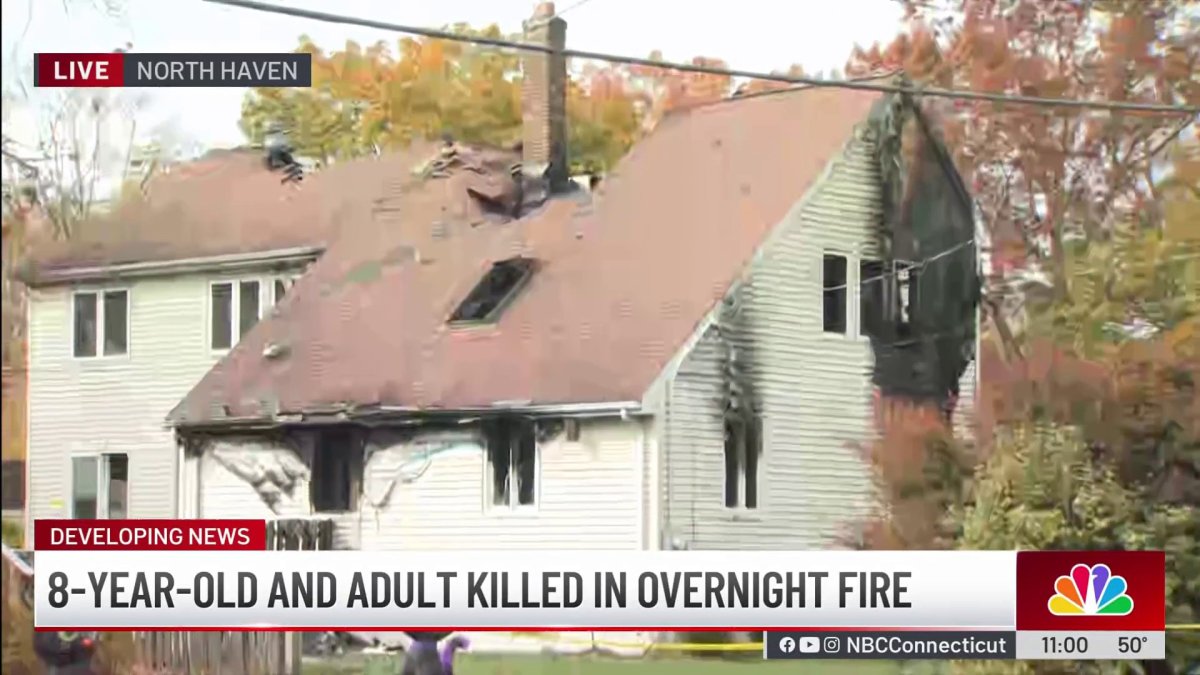 8-year-old boy and elderly man killed in North Haven house fire – NBC ...
