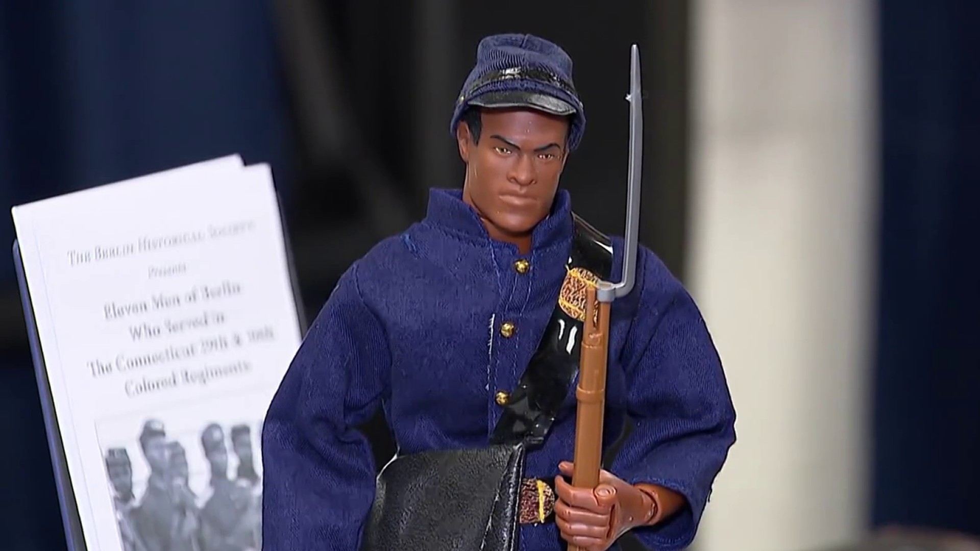 Custom GI-Joe figurine honors legacy of Black Union Civil War