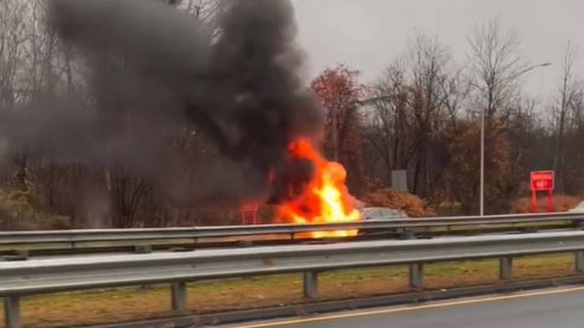 Route 15 South in Wethersfield reopens after car fire – NBC Connecticut