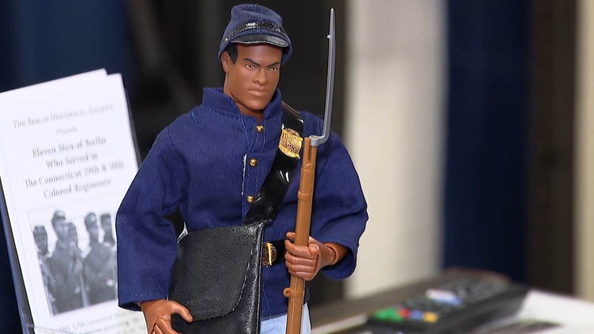 Custom GI-Joe figurine honors legacy of Black Union Civil War soldiers in Berlin