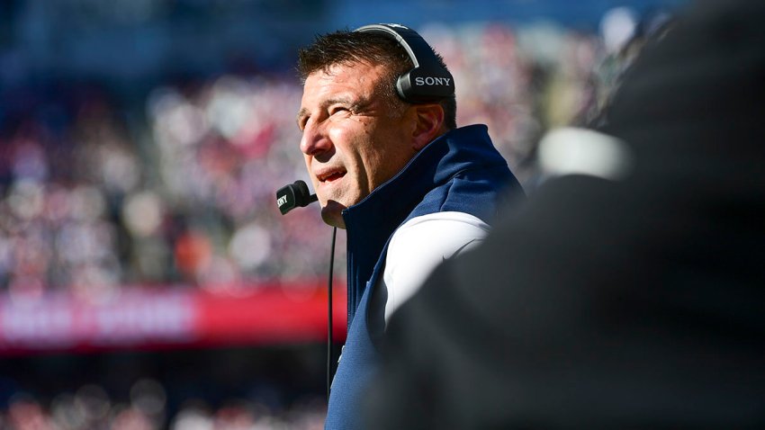 Patriots head coach Mike Vrabel