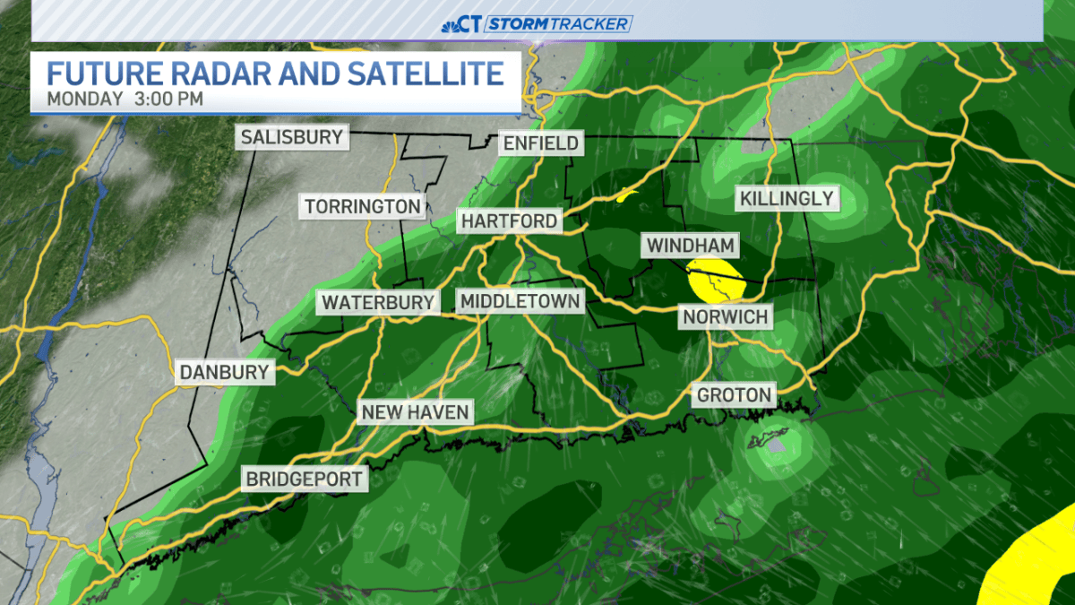 Rain returns on Monday – NBC Connecticut