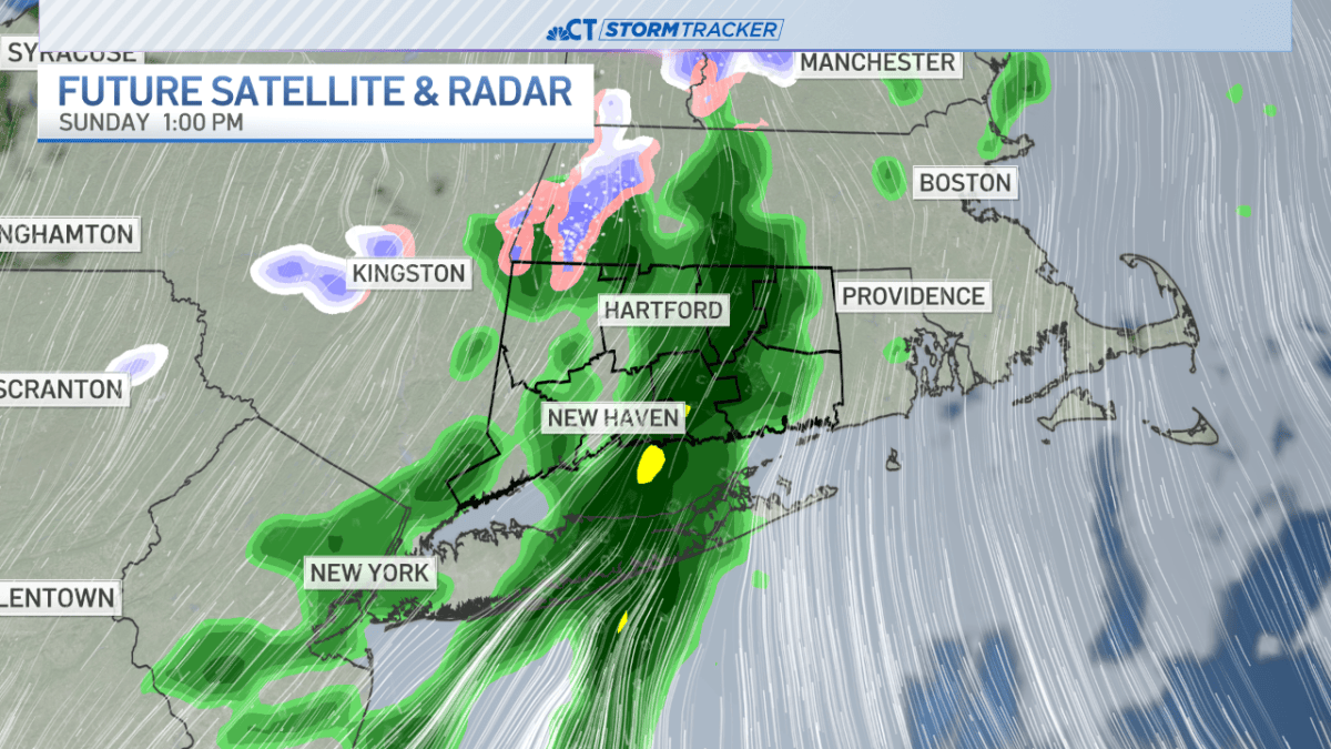 Tracking Sunday rain showers before a chance for snow on Tuesday – NBC ...