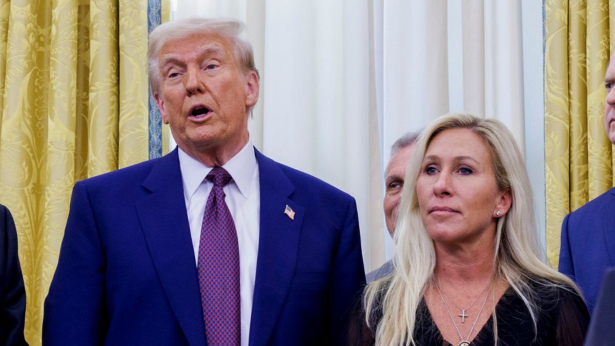 Rep. Marjorie Taylor Greene says she received threats amid deepening feud with Trump