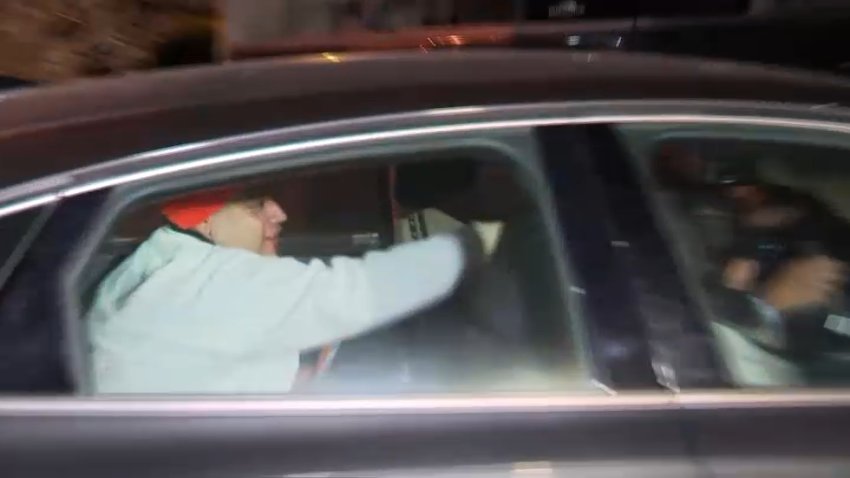 Kilmar Abrego Garcia returns to his brother&#039;s home in Maryland after 9 p.m. Thursday, Dec. 11, 2025 — hours after his court-ordered release from ICE custody.