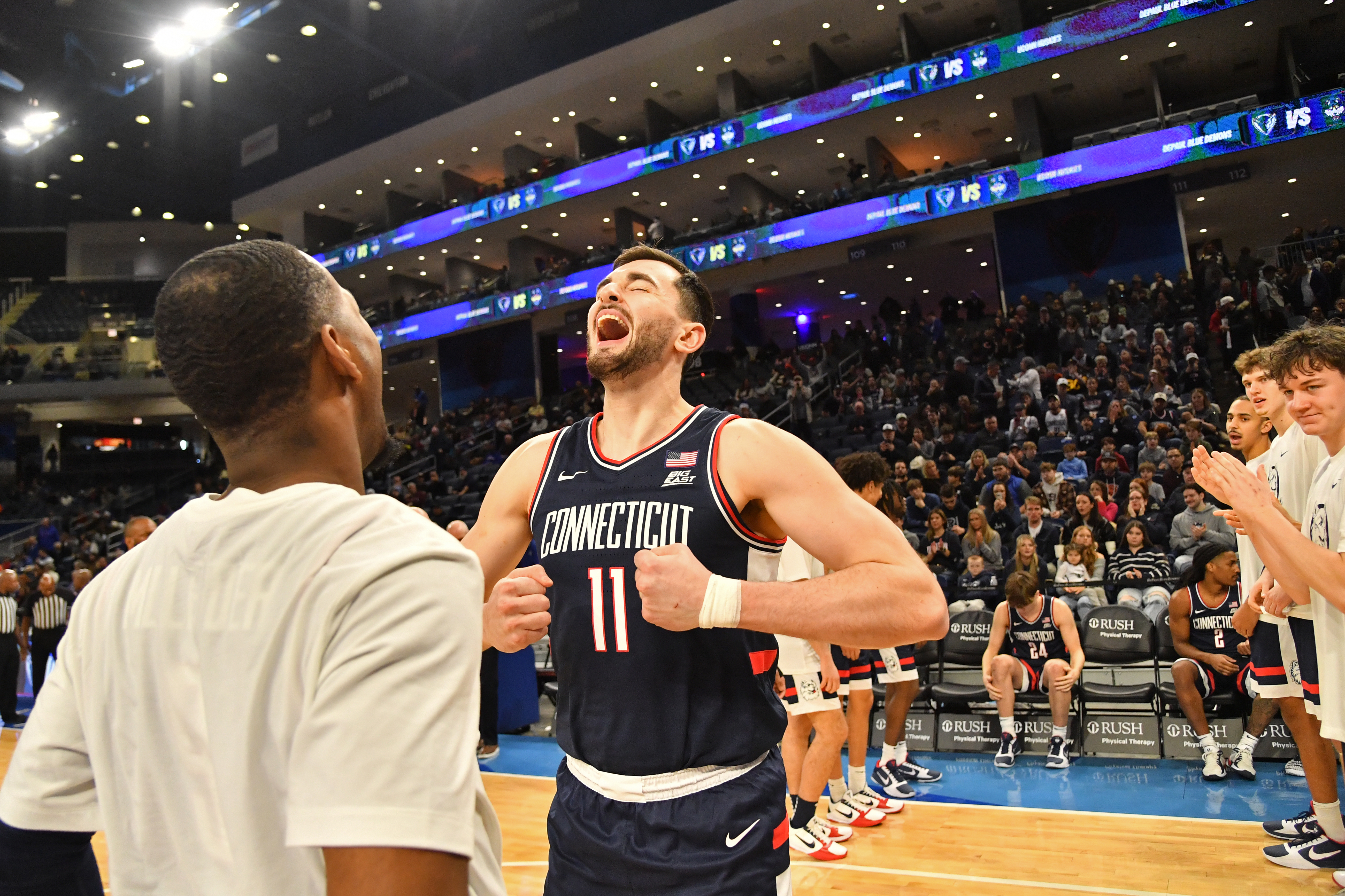 Alex Karaban scores 21 points as No. 5 UConn beats DePaul 72-54