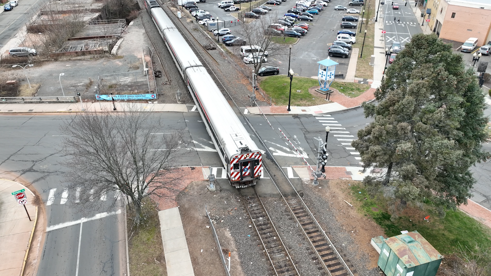 Four times in one week, drivers ended up on train tracks instead of roads