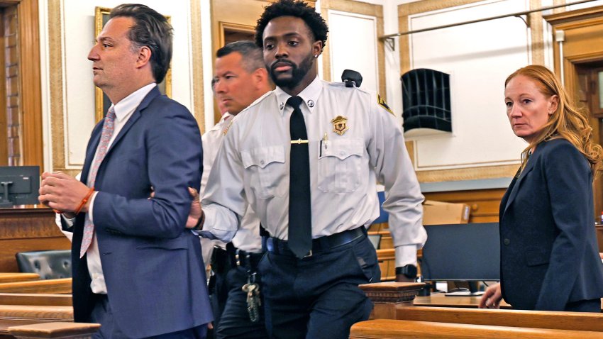 Brian Walshe leaves Norfolk Super Court in Dedham after he is found guilty Monday, Dec. 15, 2025, of first-degree murder in the death of his wife, Ana, in Cohasset in 2023.