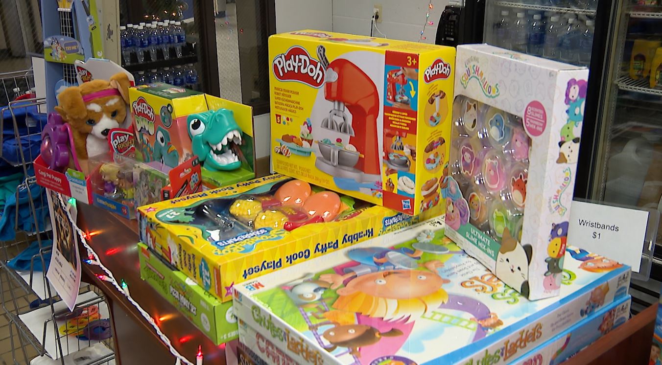 Families donate toys to DCF at Southington High School's WinterFest